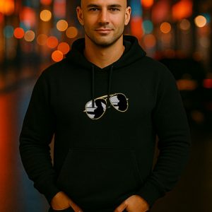 Brille Men Hoodie