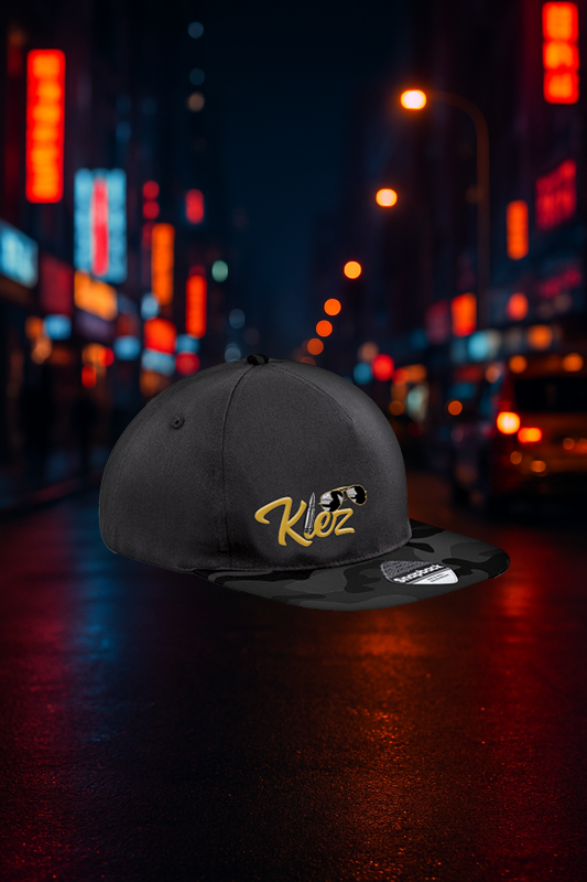 Camouflage Kiez Kappe Bullet – Black Edition