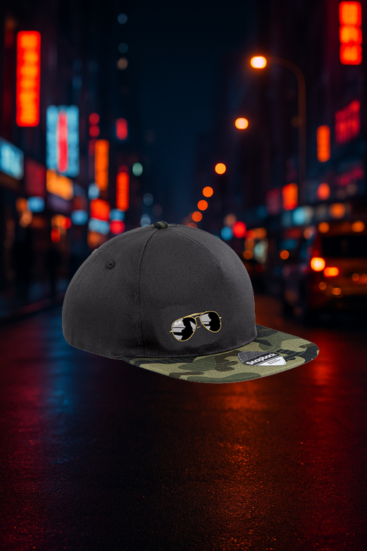 Camouflage Kiez Kappe Brille